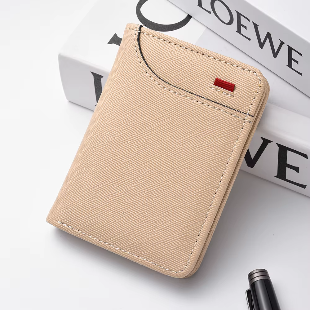 Portefeuille Vertical multi-cartes pour hommes
