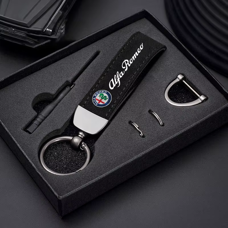 Porte-clés de voiture de luxe pour hommes et femmes