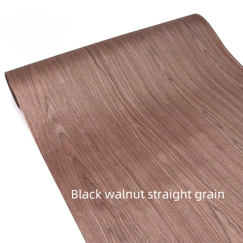 Placages pour portes en bois, chêne blanc et noir, L:2.5 mètres, largeur: 58cm, T:0.2mm