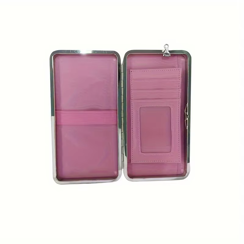 1 portefeuille pour téléphone avec nœud décoratif - Portefeuilles avec emplacements pour cartes
