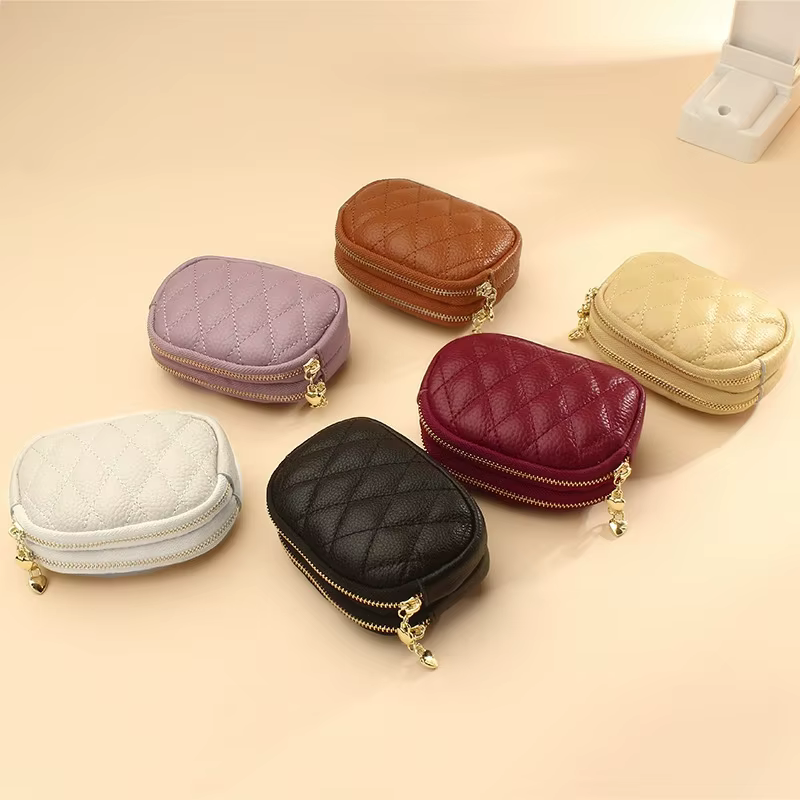 Femmes Mini portefeuille mode cuir femme sac à main porte-carte porte-monnaie court