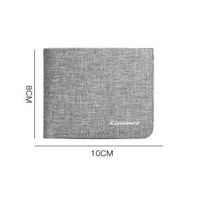 Portefeuille en toile pour homme