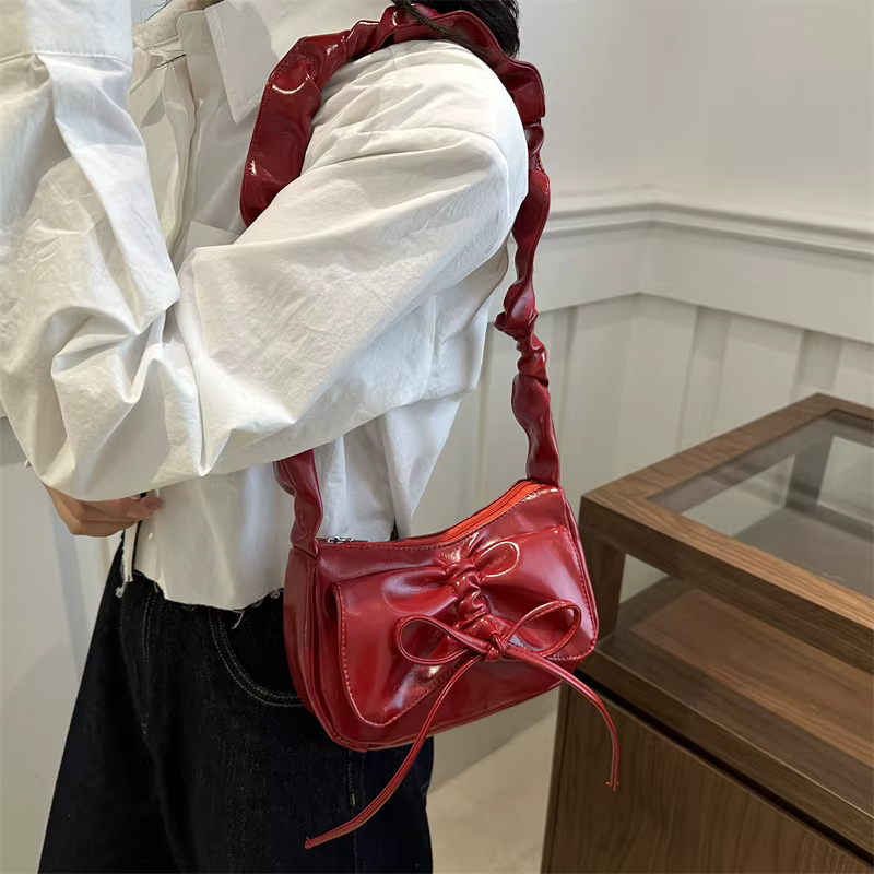 Sacs à main en cuir PU souple pour femmes