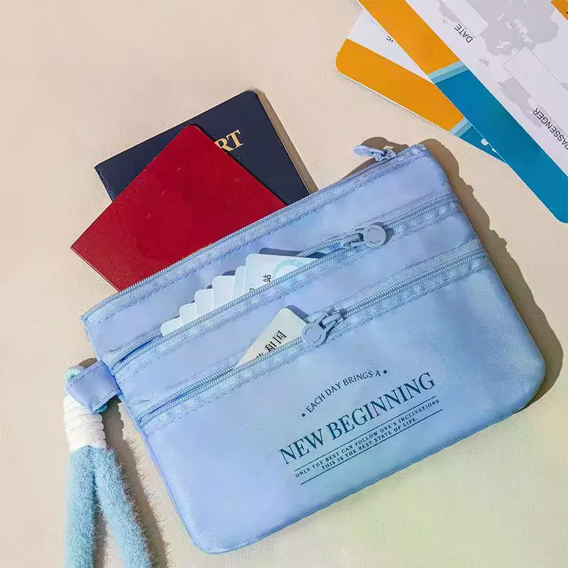 Portefeuille porte-passeport de voyage - Organisateur de cartes d'identité imperméable pour billets d'avion, visas, cartes d'embarquement et cartes de crédit