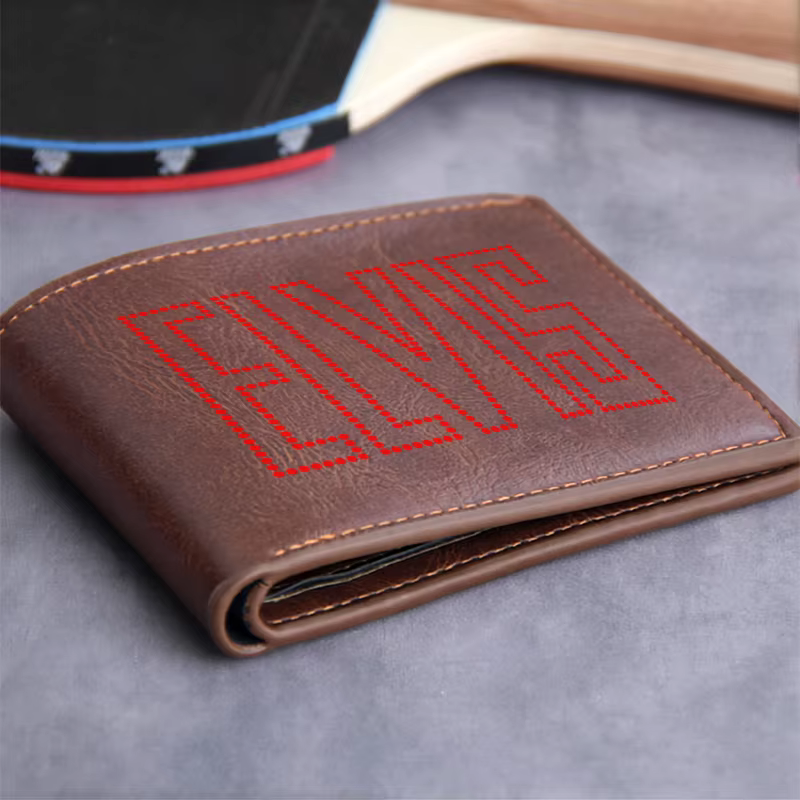 Portefeuille en cuir PU ELVIS Premium