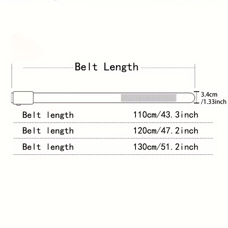 Ceinture en Nylon pour hommes