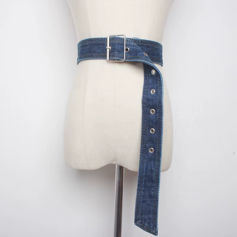 Ceinture en jean pour femme