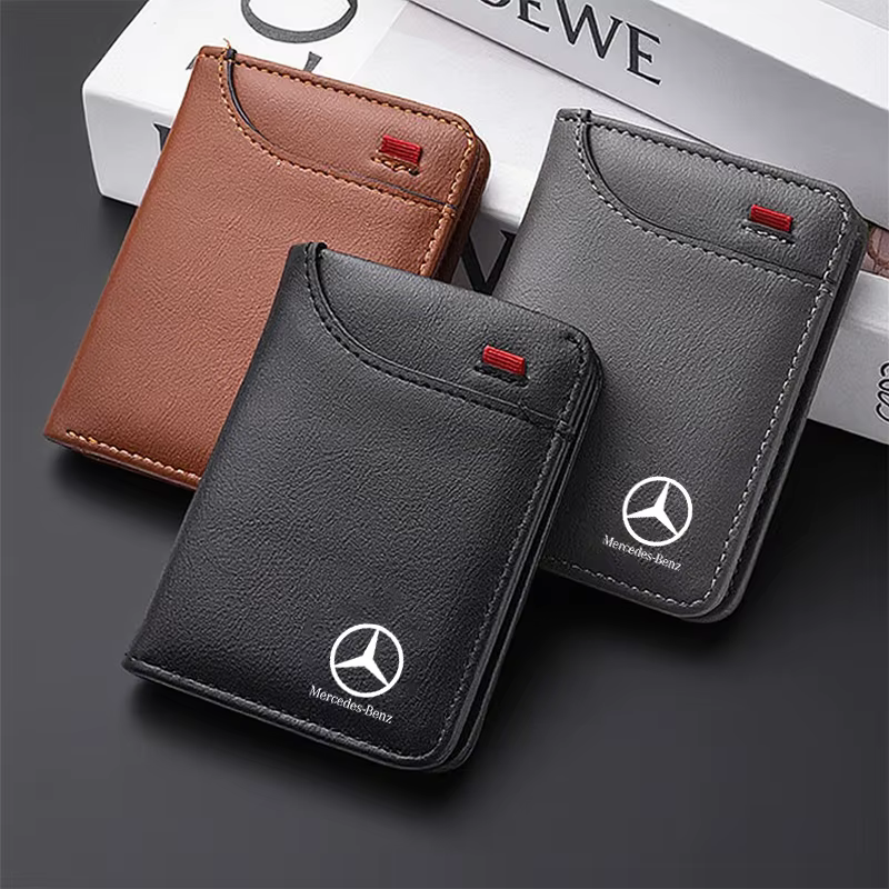 Portefeuille en cuir pour hommes