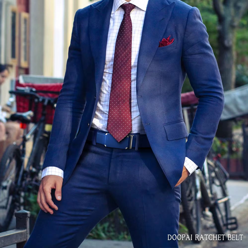 CHAOREN hommes mode ceinture en cuir véritable