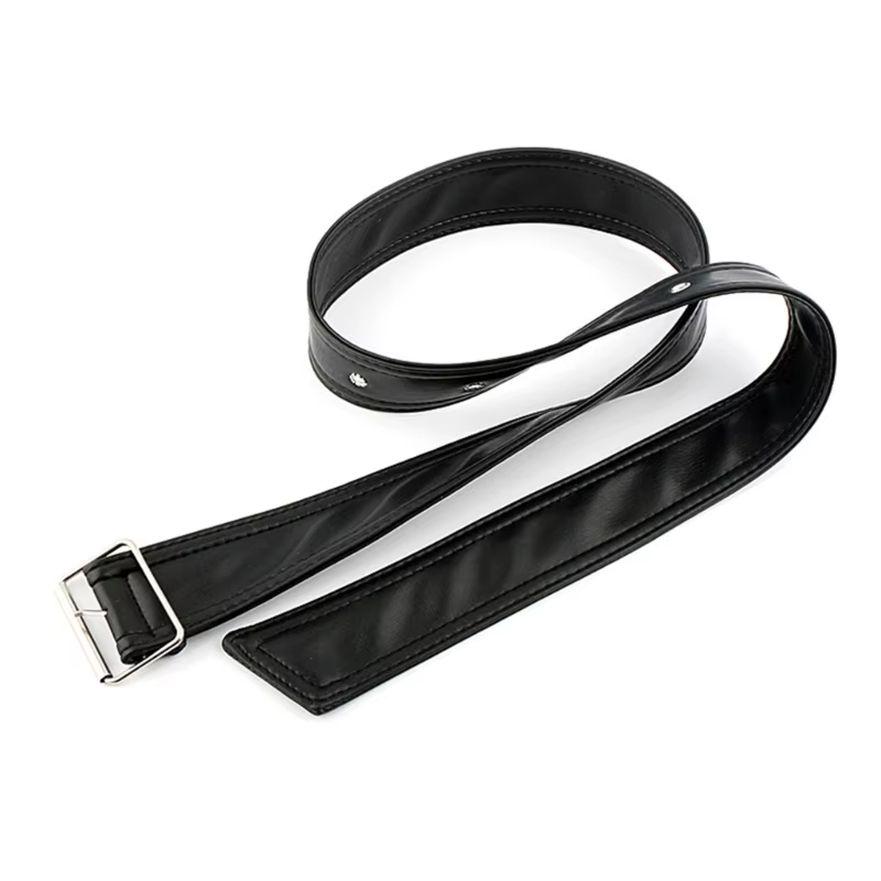 Ceinture de manteau en PU pour hommes et femmes