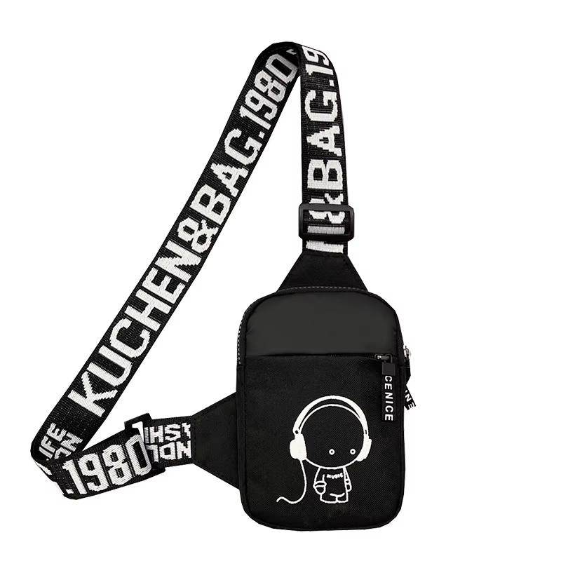 Sac à bandoulière pour hommes INS tendance imperméable petit sac messager carré sacs