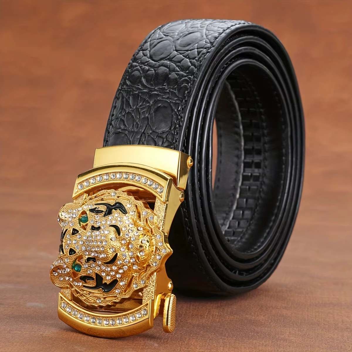 Nouvelle ceinture à boucle automatique pour hommes