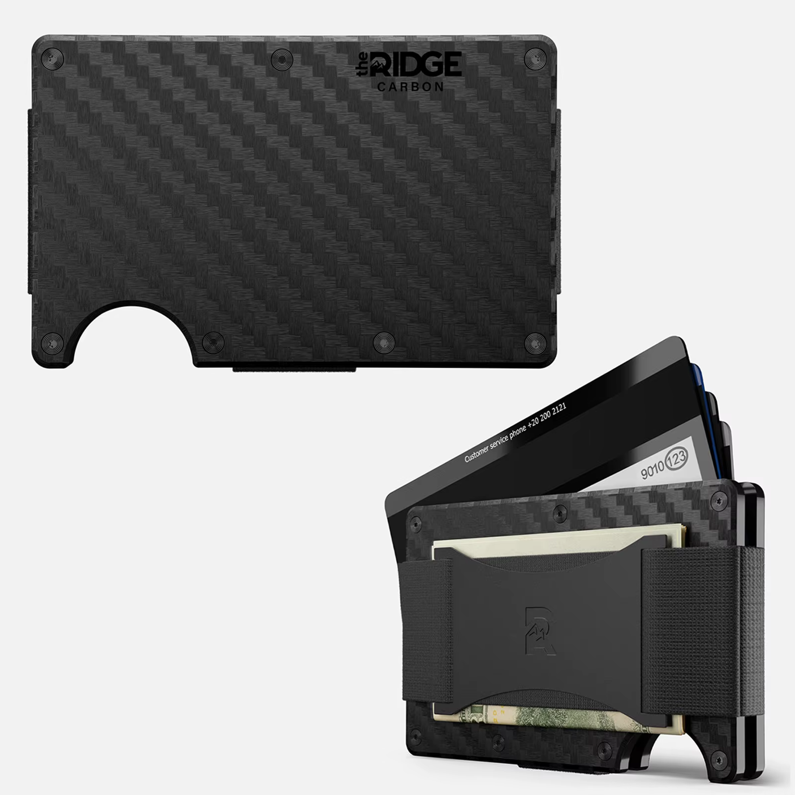 The Ridge Wallet pour hommes – Portefeuilles de poche avant protégés par RFID