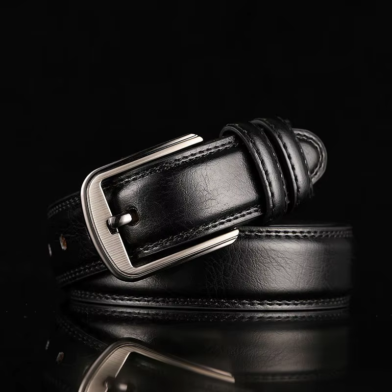 Ceinture homme ceinture homme ceinture garçon véritable peau de vache boucle ardillon ceinture marron moyen-âge jeunesse décontracté hommes ceinture