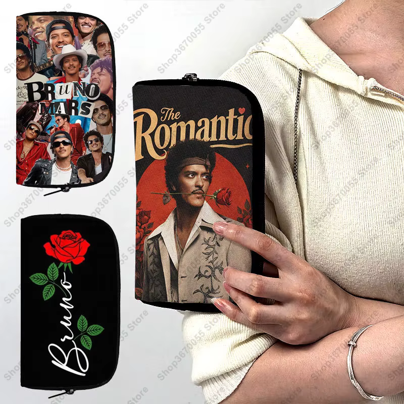 Portefeuille Romantique Bruno Mars pour Femme et Homme