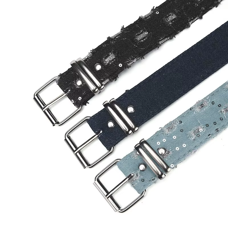 Nouvelle ceinture pour femme de style punk décontracté ajouré