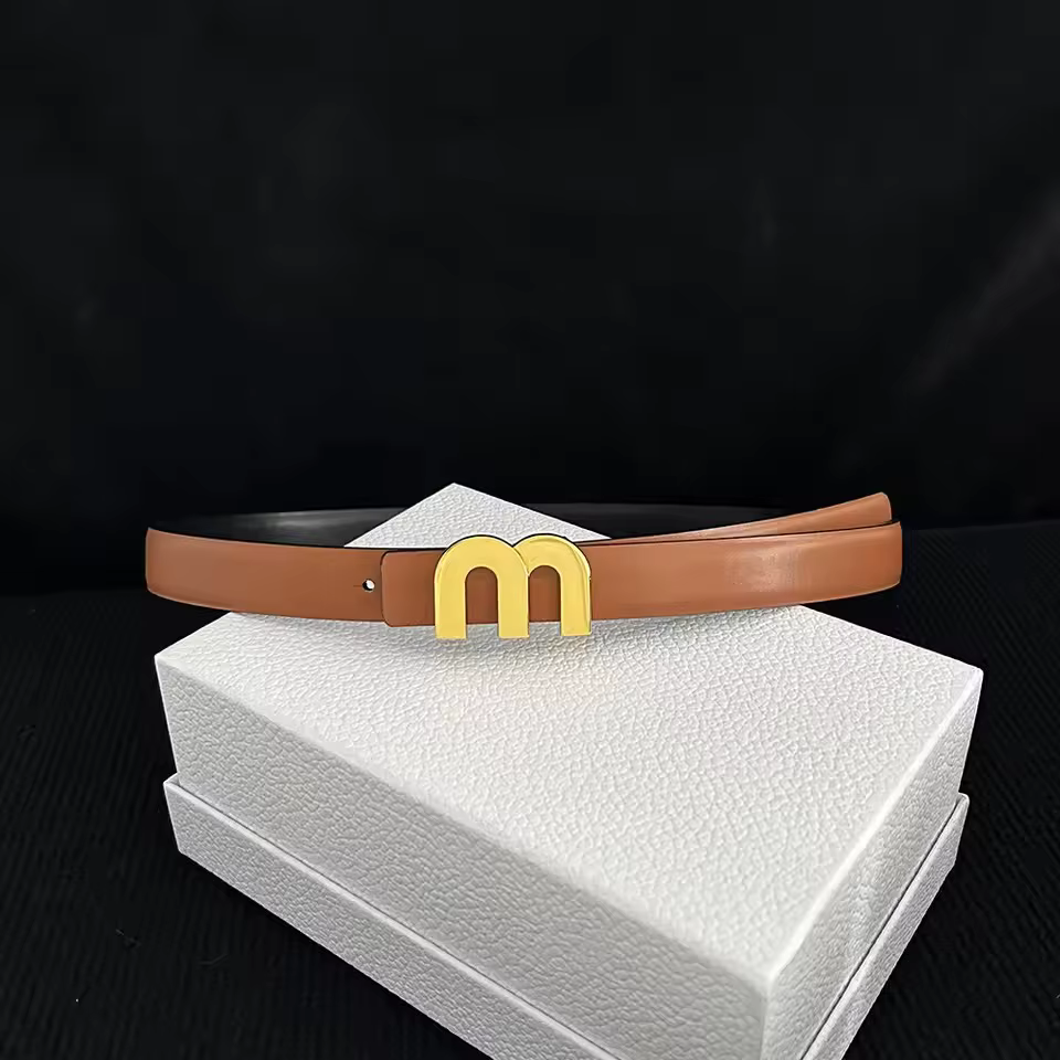 2025 nouvelles ceintures minces 2.5cm pour femmes filles mode ceinture en cuir de vachette boucle en métal ceinture loisirs robe jean ceinture