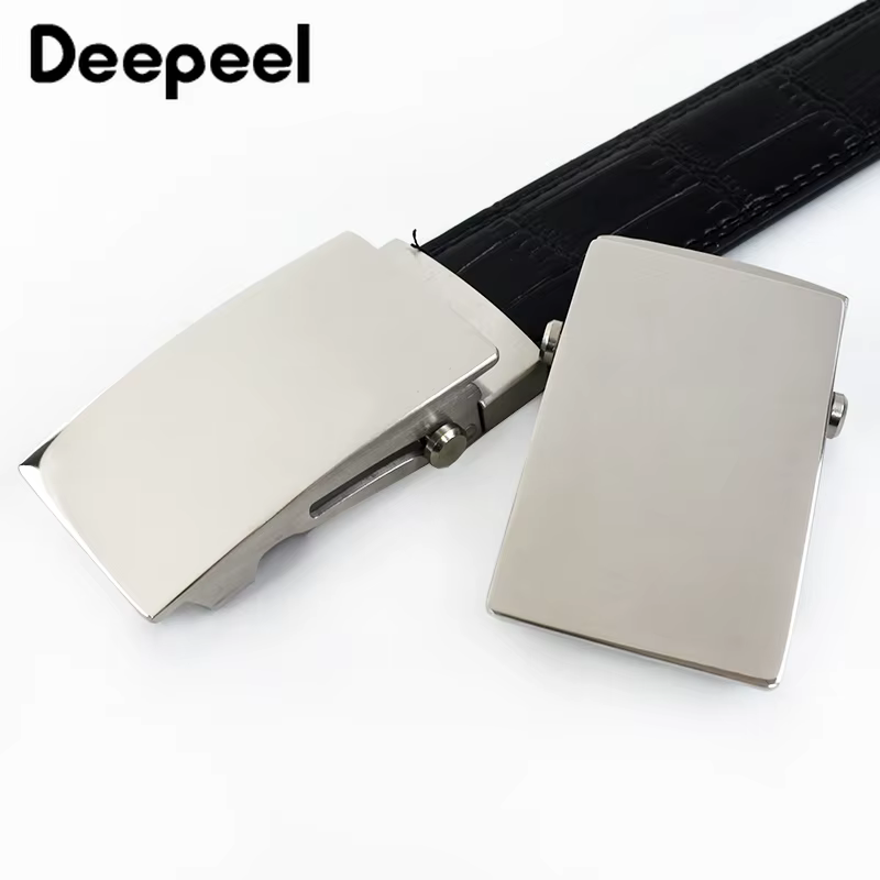 Boucle de ceinture pour hommes, 36/39mm, boucles en acier inoxydable, tête automatique pour ceintures 35/38mm, bricolage, accessoires artisanaux en cuir