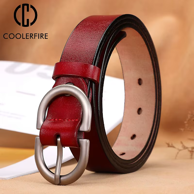 Ceintures pour femmes en cuir véritable peau de vache haute qualité mode ceinture jean femme ceintures pour robe marque de luxe femmes ceinture LD032-1