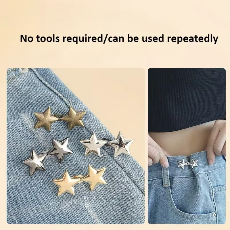 Ceinture étoile mentale réglable sans couture