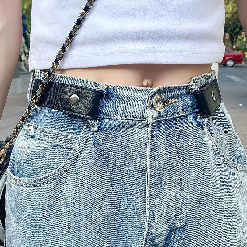 Ceinture élastique extensible réglable sans boucle