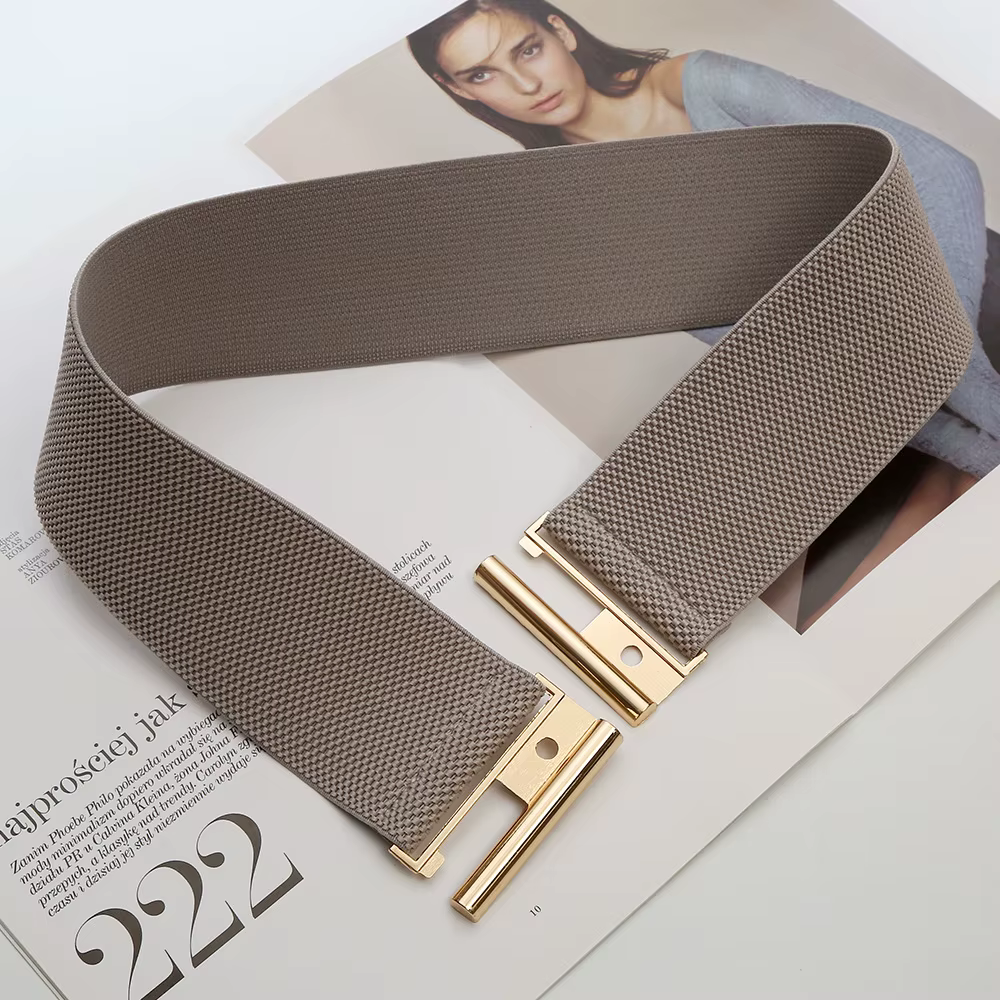 Ceinture large élastique pour femmes