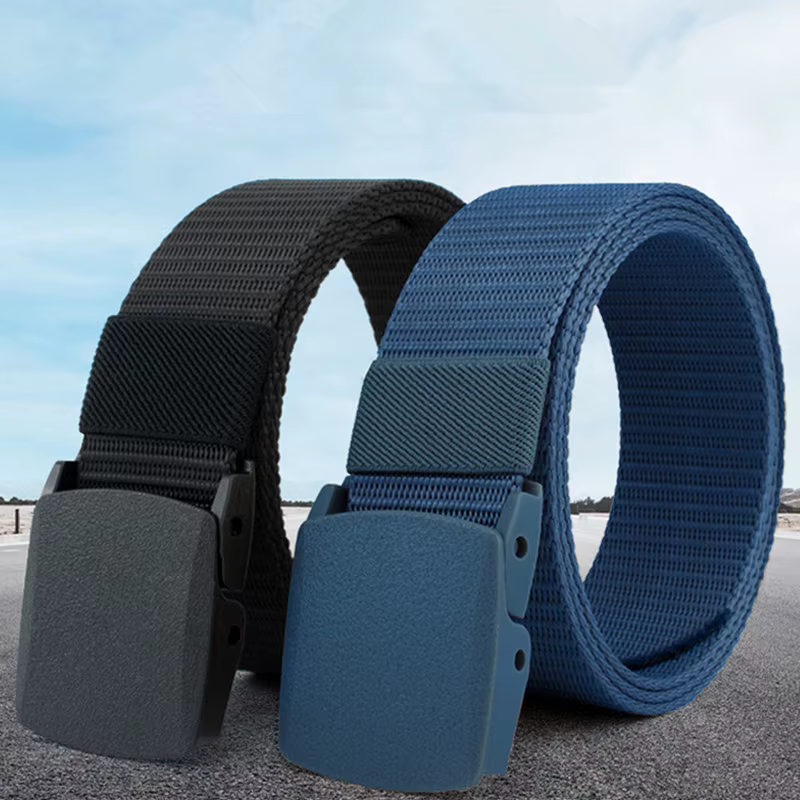 Ceinture en nylon souple pour hommes