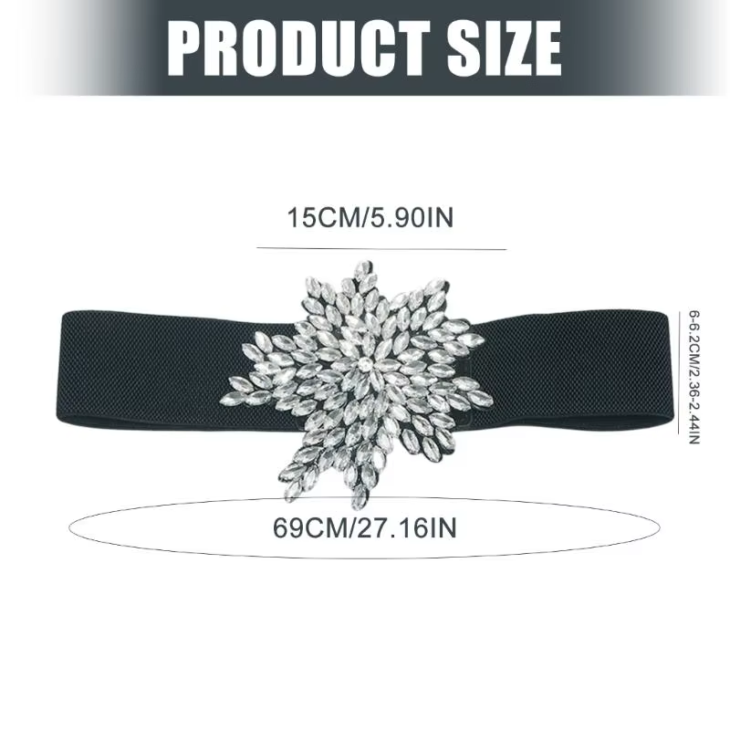 31BB – ceinture élastique élégante fonctionnelle pour femmes