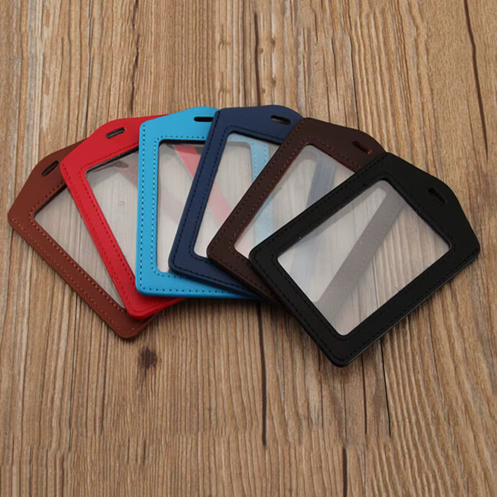 Porte-cartes en cuir PU pour hommes et femmes