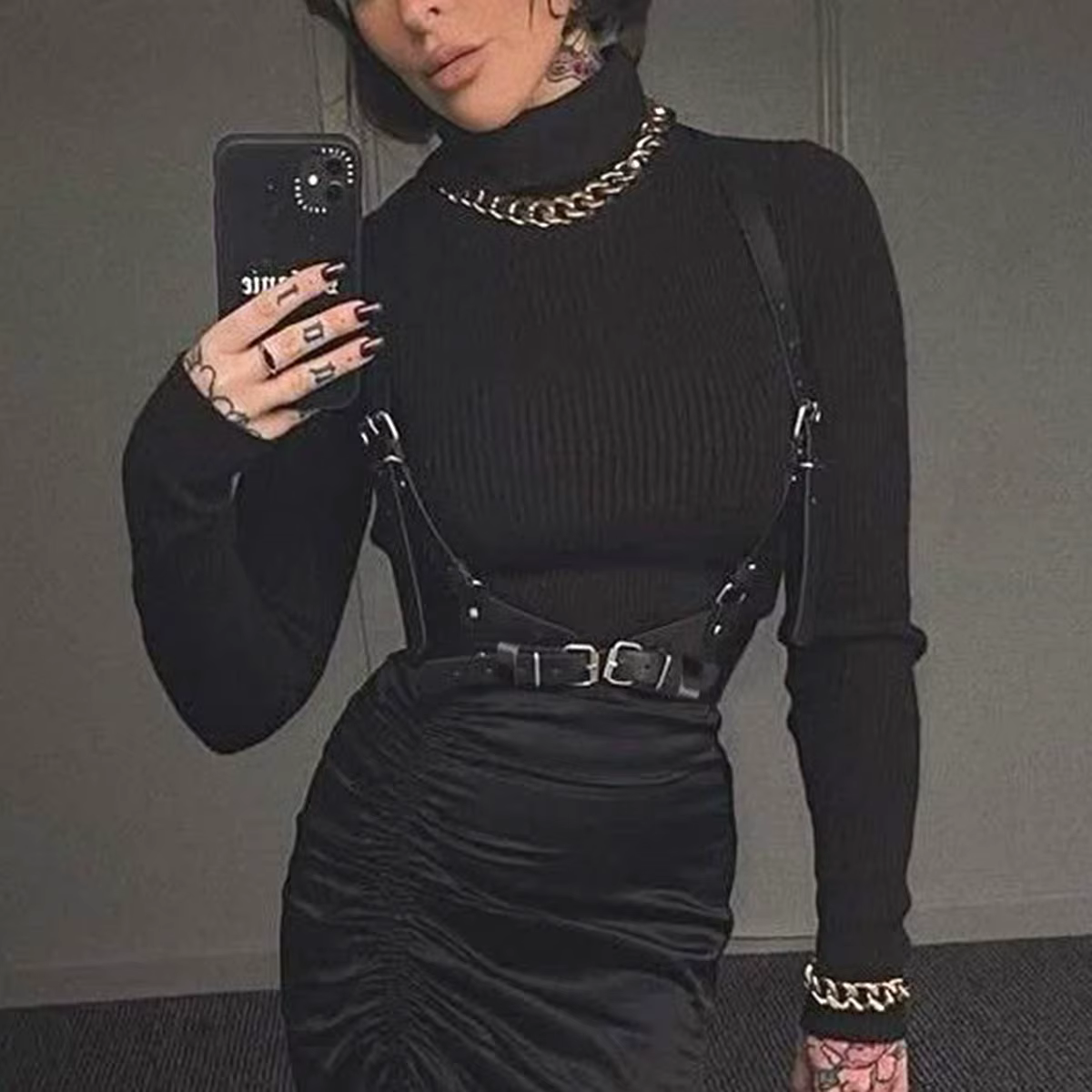 Ceinture décorative Punk pour femmes