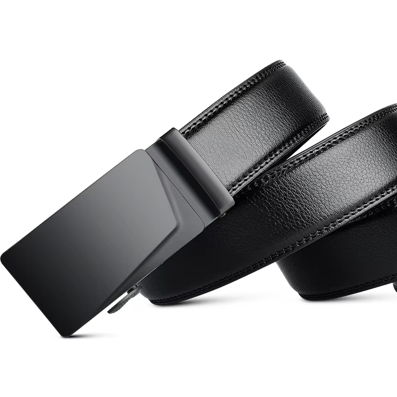 Ceinture en cuir véritable pour hommes