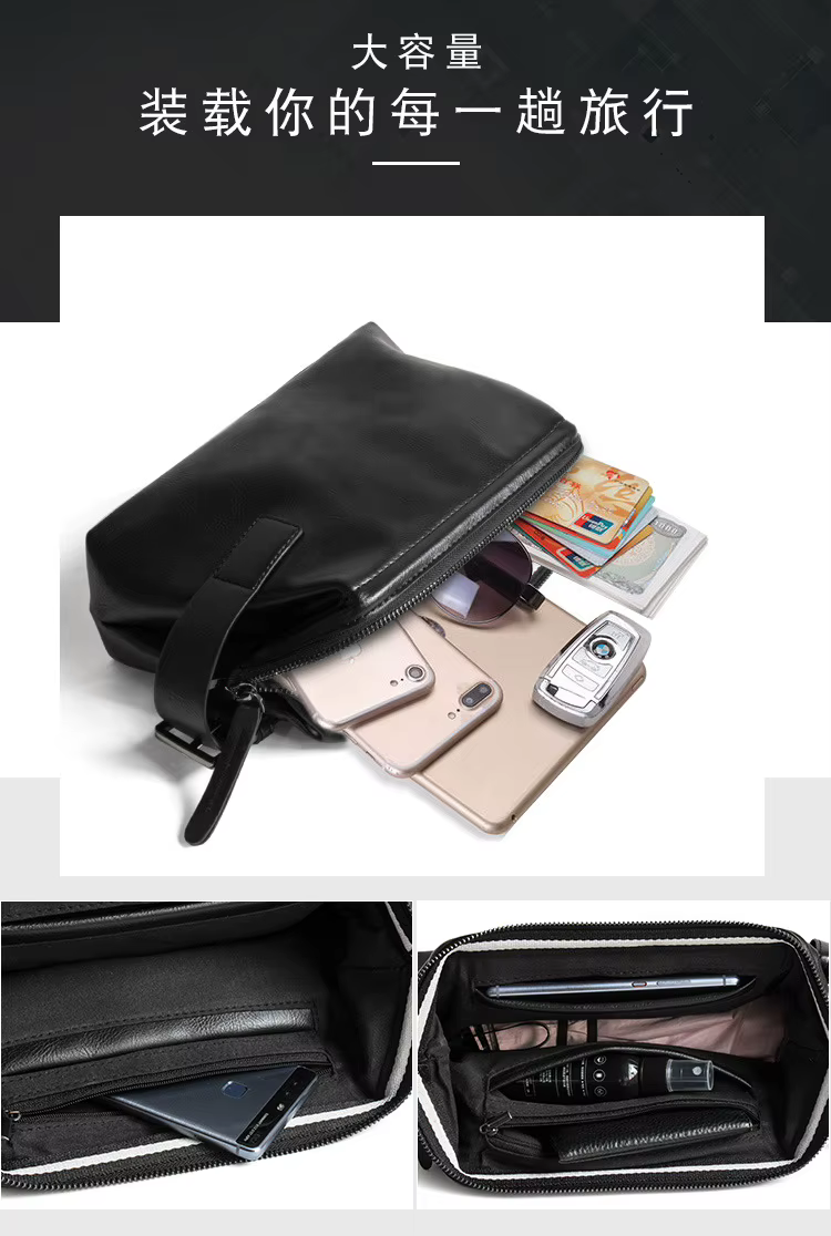 Marque Designer Hommes Portefeuilles D'affaires Homme Pochette 2024 Nouvelle Mode Garçon Téléphone Porte-monnaie De Haute Qualité Sacs À Main En Cuir PU Mâle