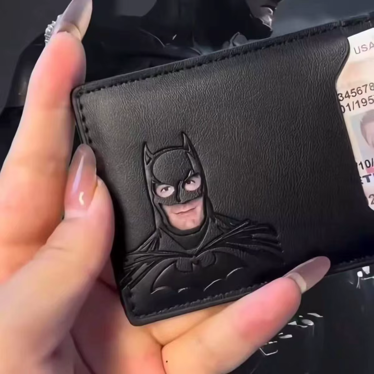 Portefeuille en cuir pour hommes