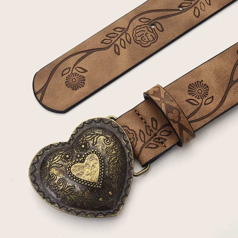 Ceinture unisexe de haute qualité avec boucle lisse