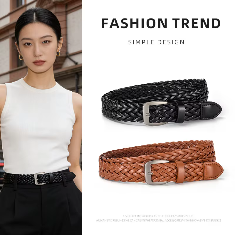 Ceinture tressée SimpleTrendy pour femme