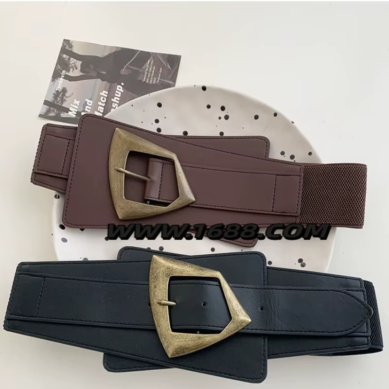 Ceinture pour femme, ceinture marron pour femme