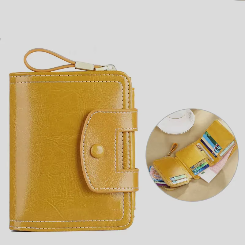 Portefeuille court pour femme