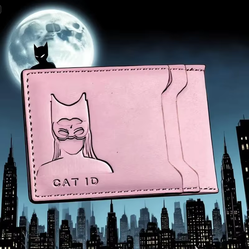 Portefeuille d'identité Hero Cat pour femme et fille