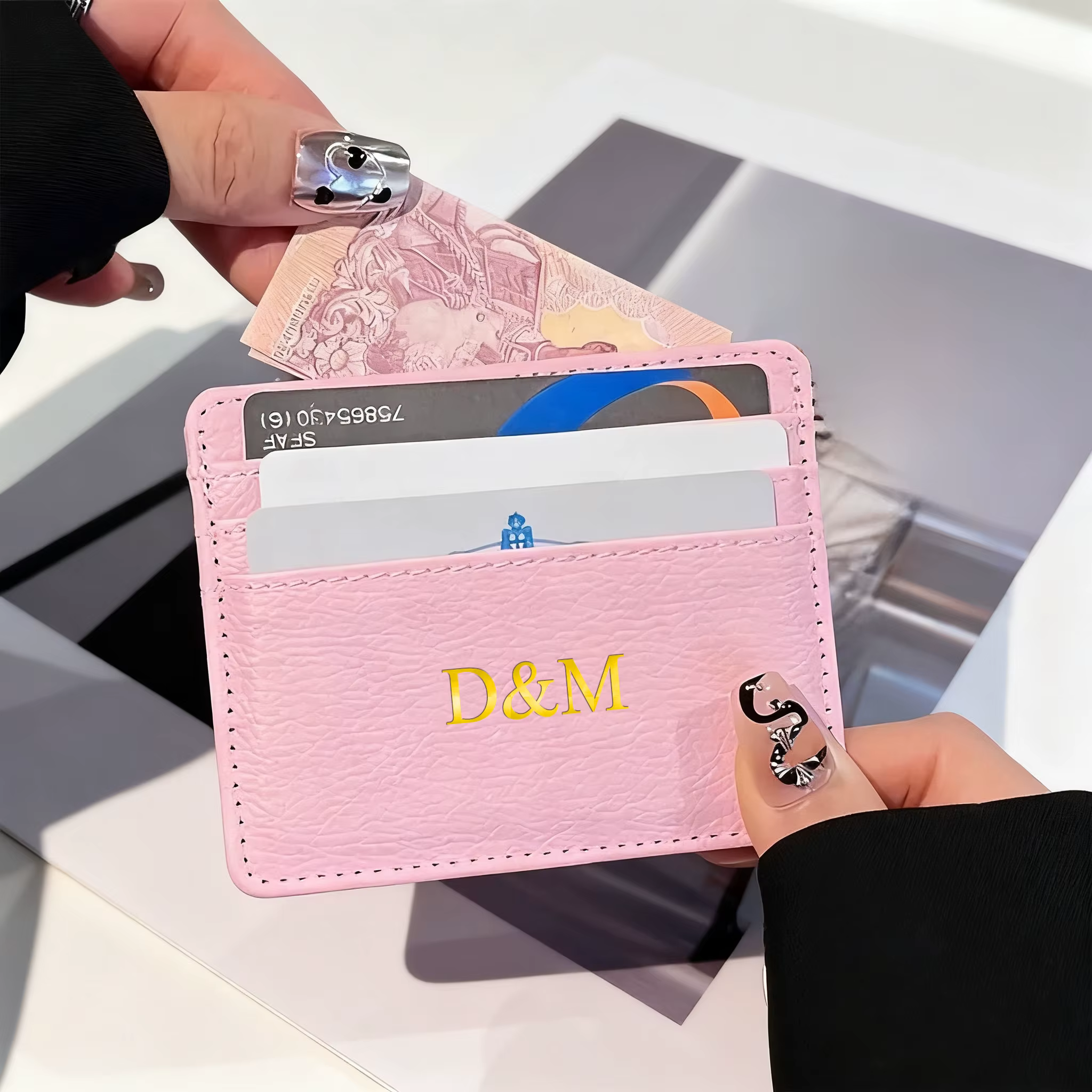 Portefeuille pour femme personnalisable