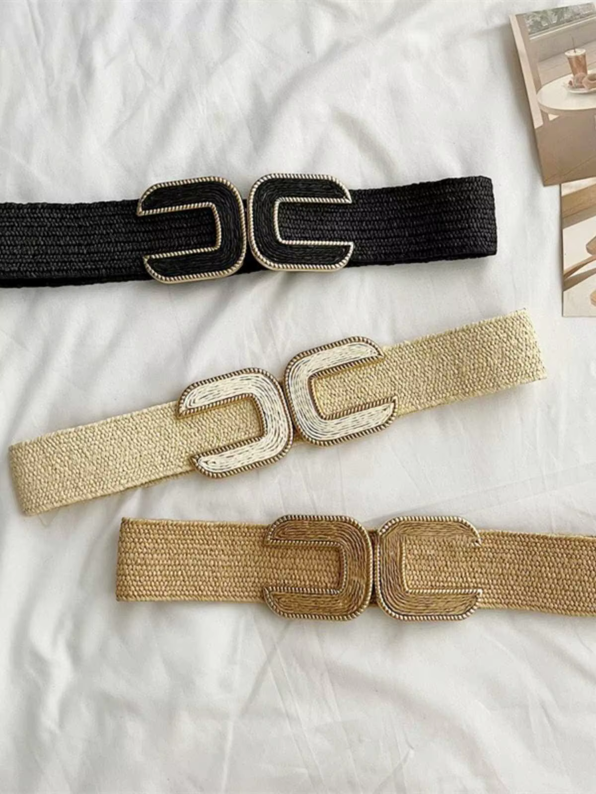 Petite ceinture élastique Design sense pour femmes