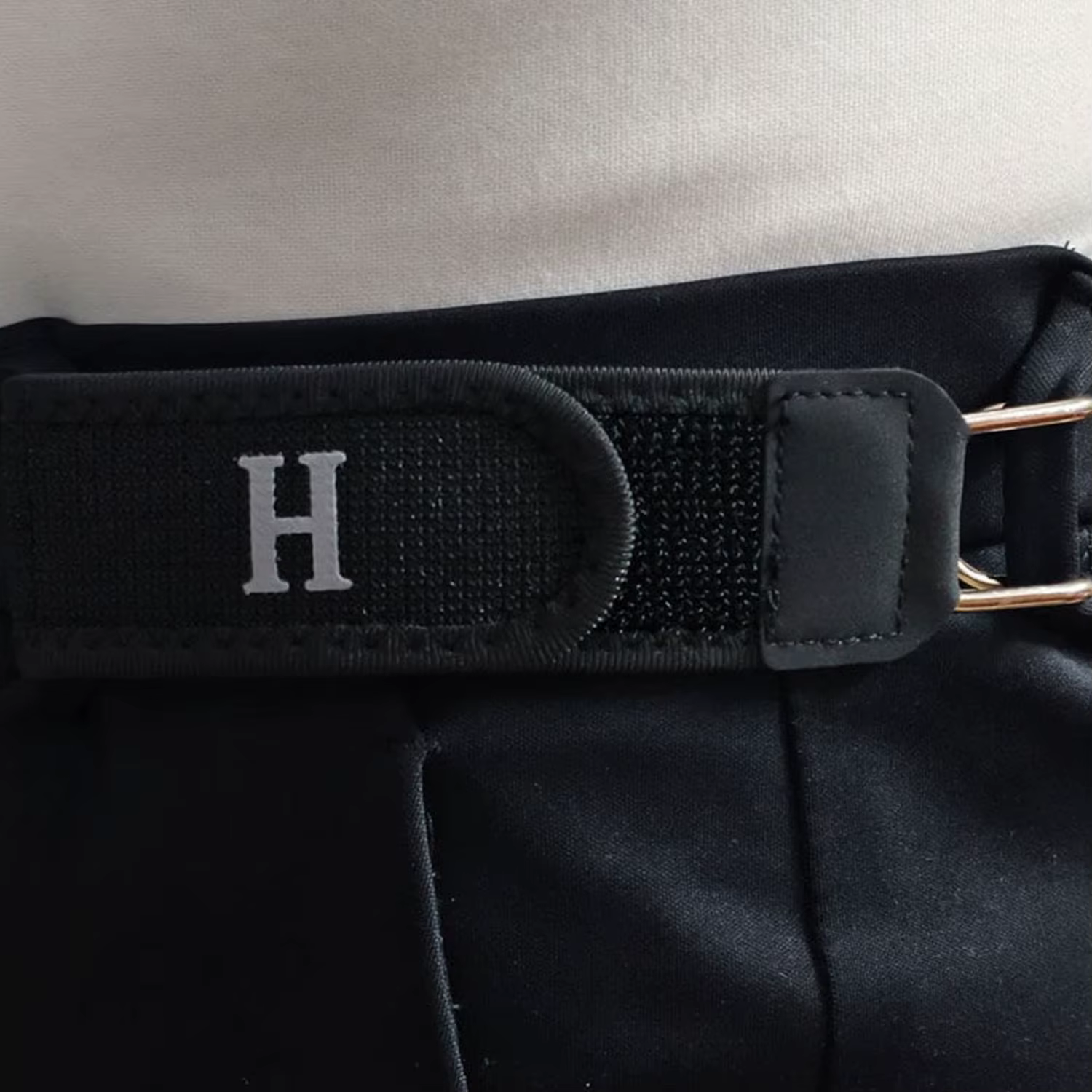 Ceinture élastique sans boucle réglable avec crochet