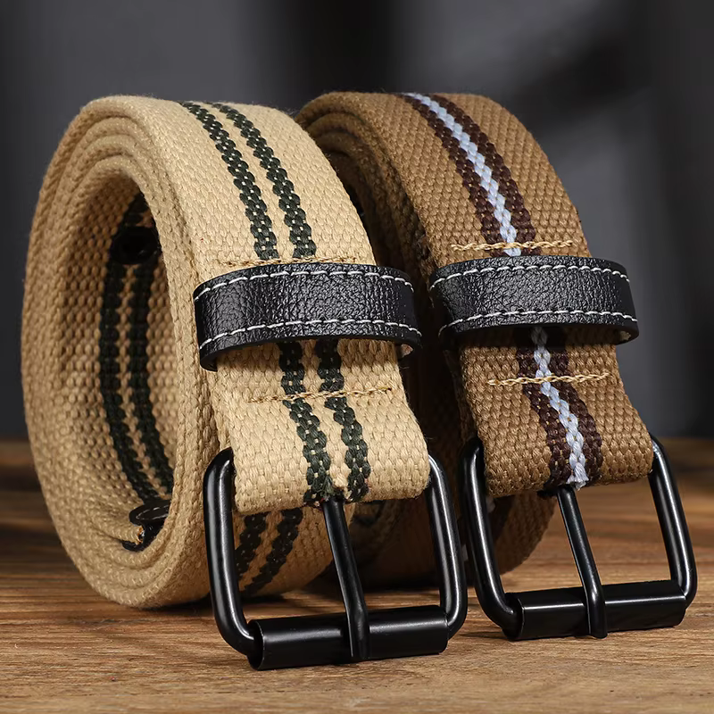 Ceinture en toile étendue