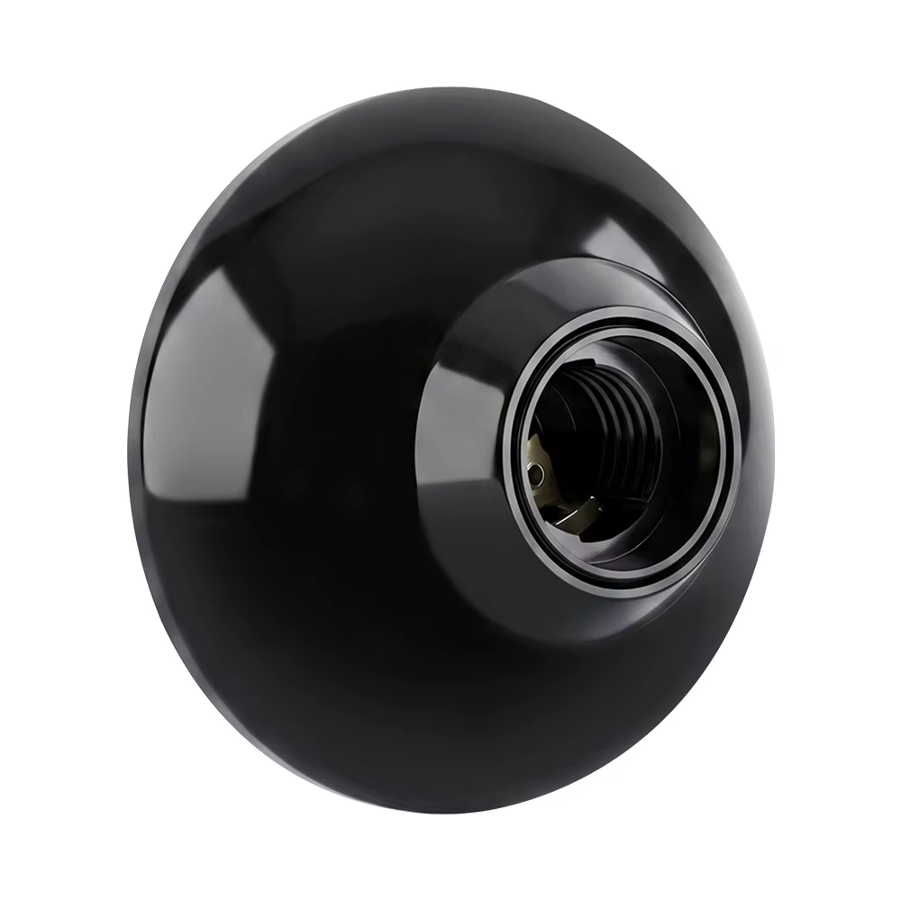 Support de lampe E27, support d'ampoule LED, base ronde, matériau PP, installation facile pour la décoration de la chambre à coucher et du salon