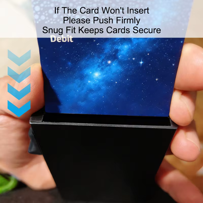 Carteras Choice-Porte-cartes de crédit Rfid pour hommes