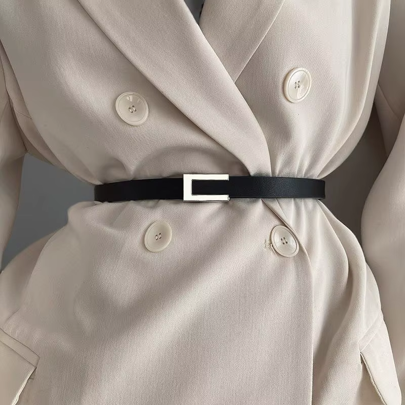 Nouvelle ceinture fine pour femme