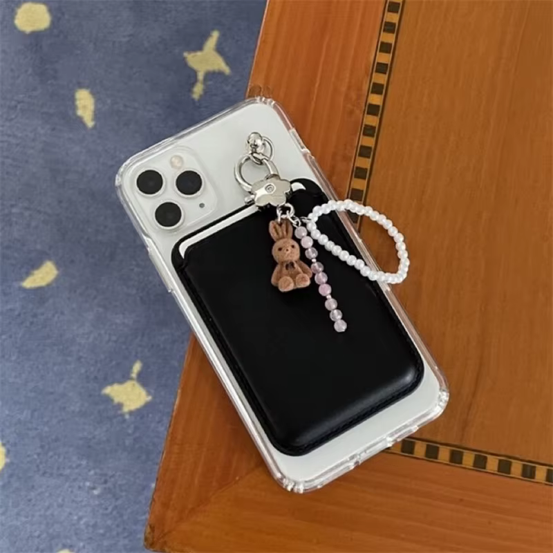 Portefeuille magnétique en cuir pour Magsafe