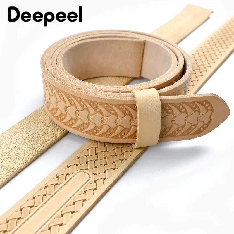 Ceinture en cuir véritable pour hommes