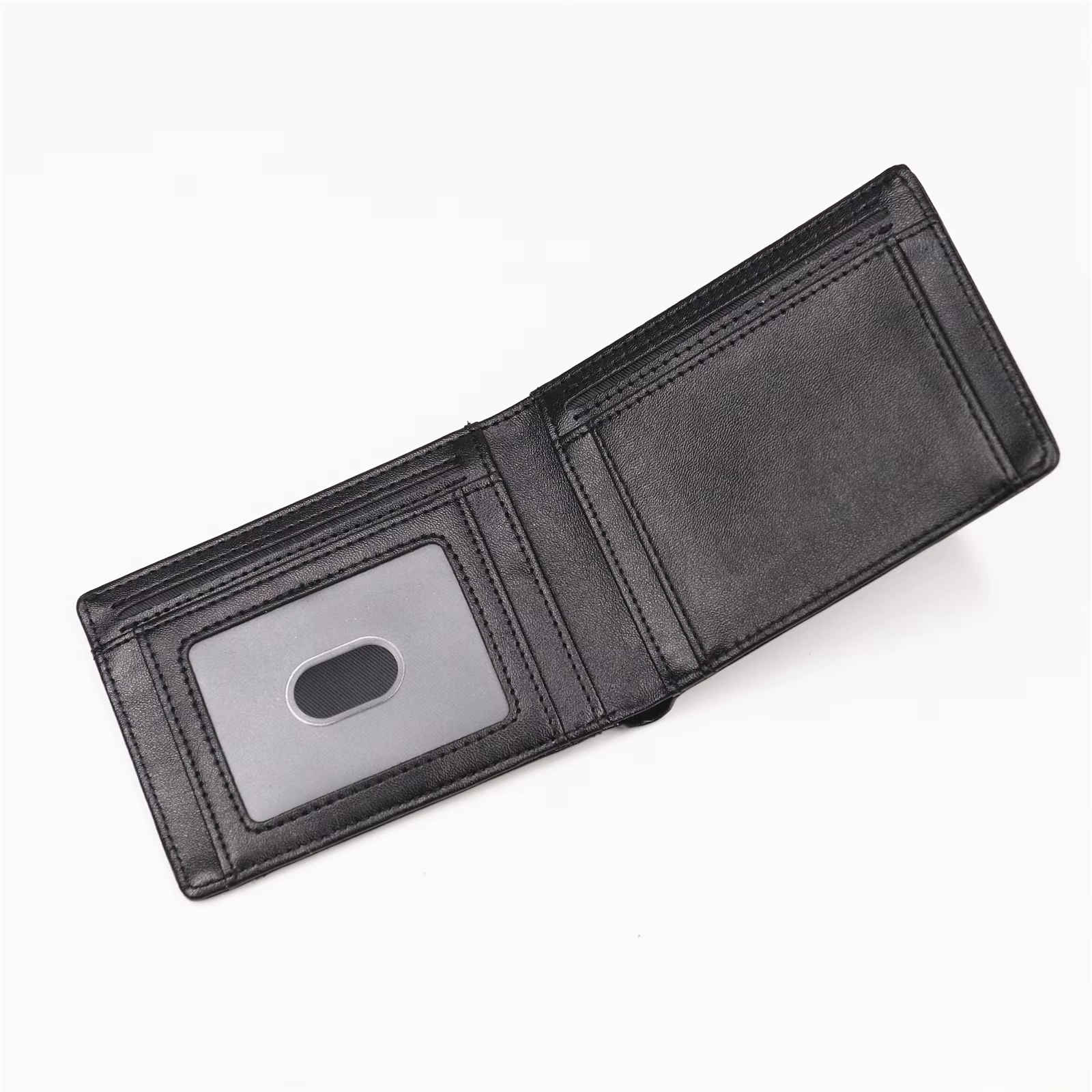 Portefeuille en cuir PU pour hommes