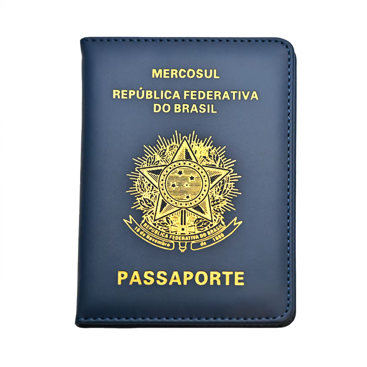 Couverture de passeport de la République Federative du Brésil