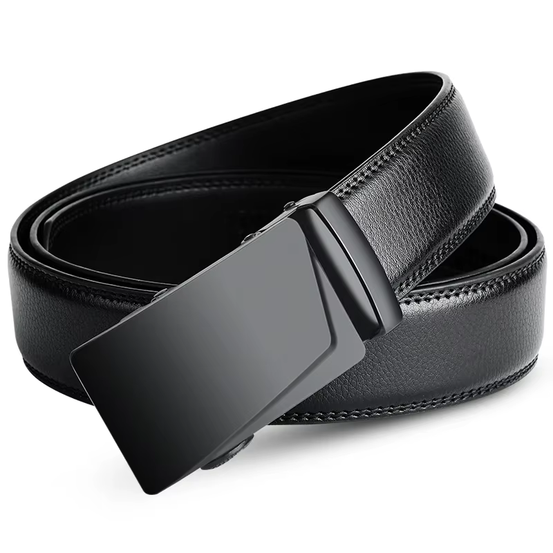 Ceinture en cuir véritable pour homme